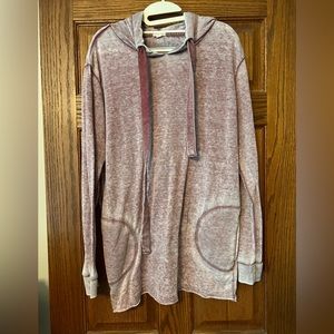 Lightweight fall hooded long sleeve